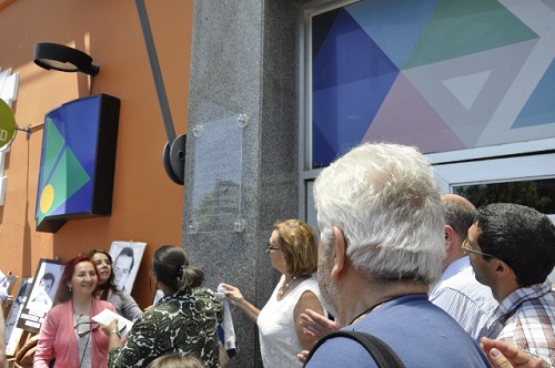 placa en terminal de Mercedes