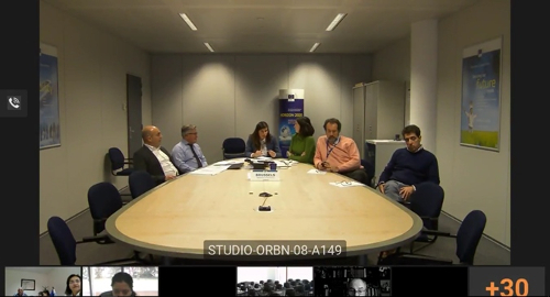 Otros participantes de la videoconferencia