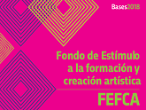Logo de las Bases 2018 de Fondo de Estímulo a la Formación y Creación Artística  