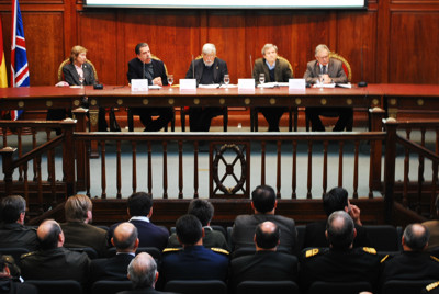 mesa de autoridades