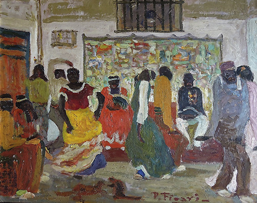 Pedro Figari. Candombe