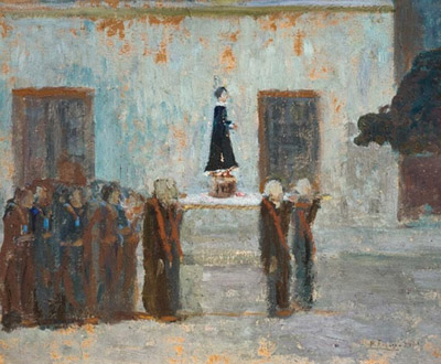 Pedro Figari, Procesión del encuentro