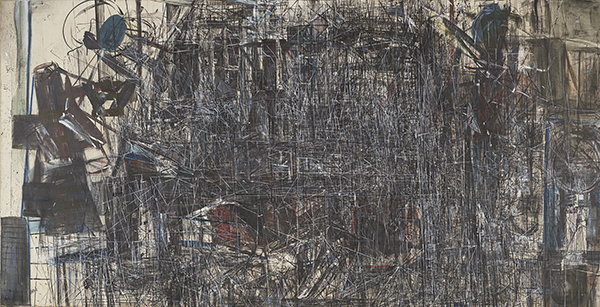 Eternidad. Técnica mixta, 156 × 306 cm 2003-2019