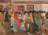 Pedro Figari. Candombe