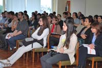 charla  programa becas