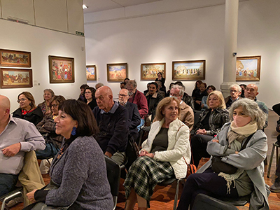 Presentación en el museo