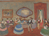 Pedro Figari. Salón Colonial