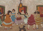 Pedro Figari. Barrios bajos