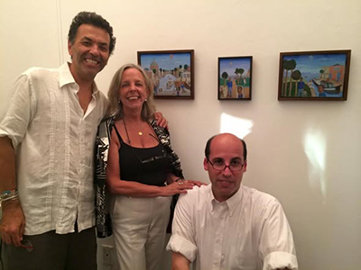 Daniel Benoit, Susana do Pazo y &Aacute;lvaro Gelabert. 2015