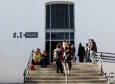 Fachada del Espacio de Arte Contemporáneo