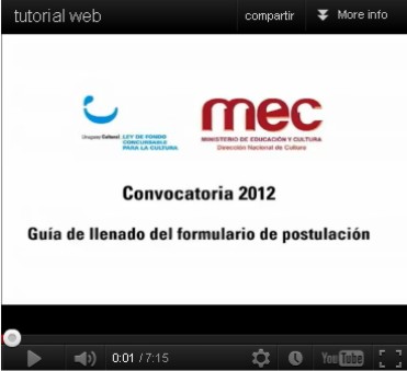 Captura imagen del video tutorial