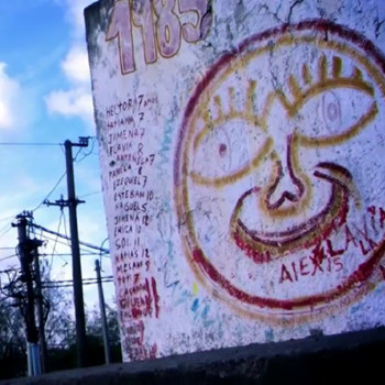 muro dibujado