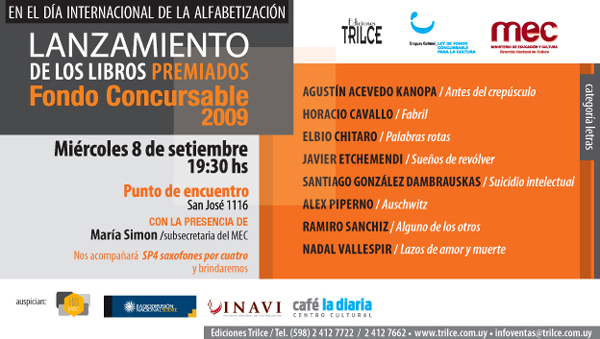 Lanzamiento Libros Fondo Conursable 2009