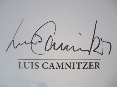 Firma del artista