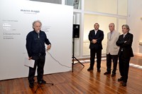 Inauguración Premio Figari. Marco Maggi