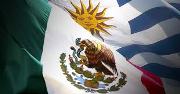 banderas mexico - uruguay
