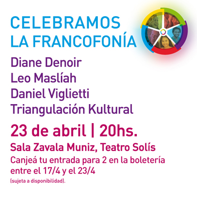 Flyer para canjear por entrada