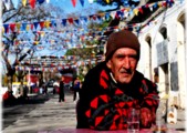 Hombre en festejo Bicentenario