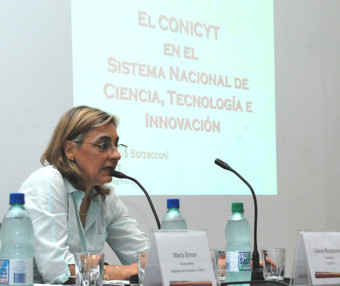 Presidente de Conicyt, Liliana Borzaconni
