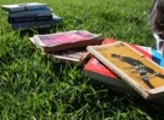 fila de libros