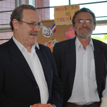 Ministro Ehrlich y Héctor Florit