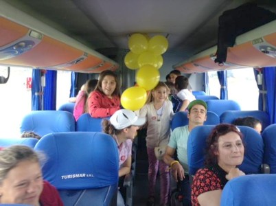 Gente en el Bus