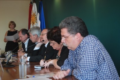 mesa de autoridades