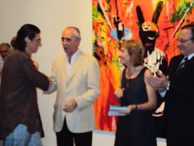 Entrega del 54º Premio Nacional de Artes Visuales