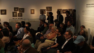 Foto de sala el día de la presentación