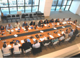 mesa de participantes