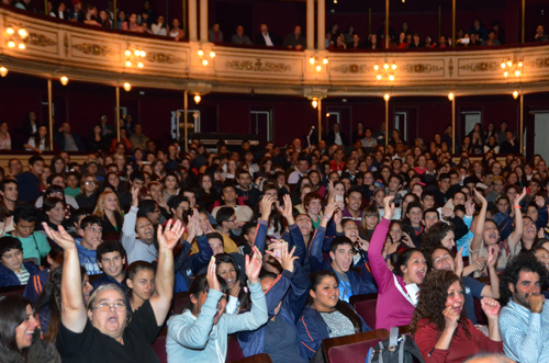 Teatro Solís repleto