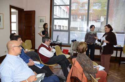 Reunión en Biblioteca Nacional