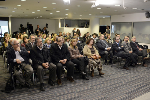 Público durante el lanzamiento