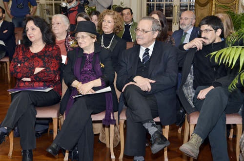 Glenda Rondán, Ricardo Ehrlich y Pablo Álvarez 