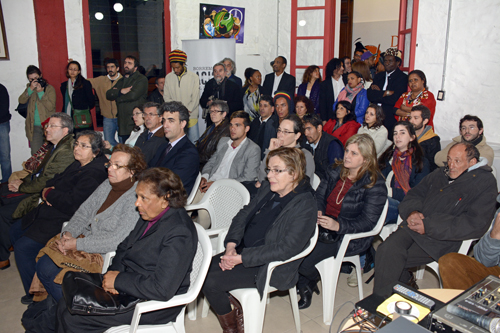 Público en Casa de la Cultura Afro