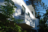 Balcón del chalet