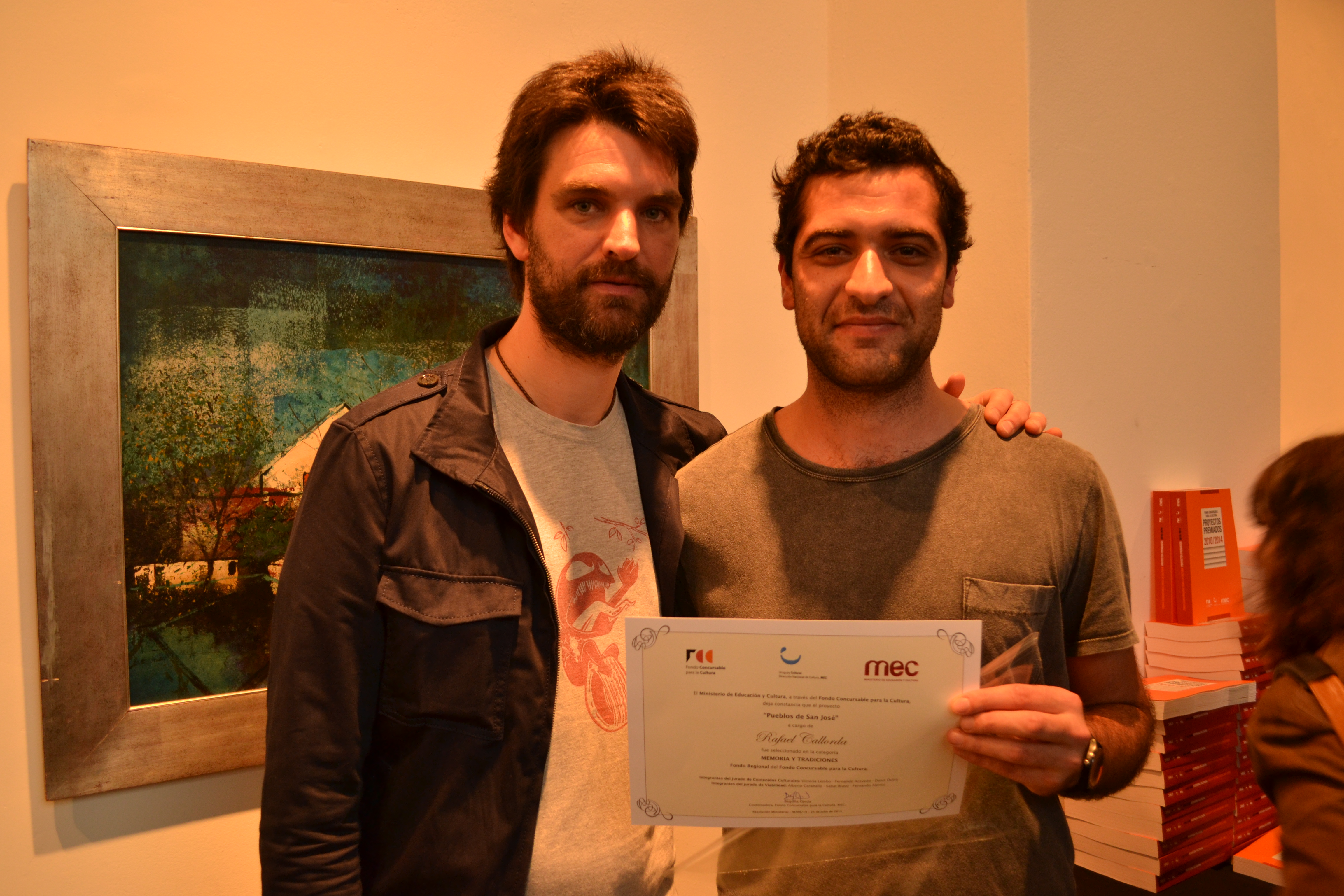 Responsables de proyectos premiados