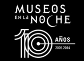 Logo de Museos en la noche 10 años