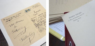 Documentos de Figari adquiridos por el Museo