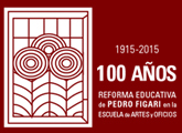 logo 100 años de Figari en la ENAO