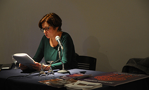 Inés Moreno durante su conferencia