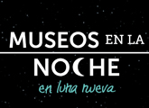 logo museos en la noche