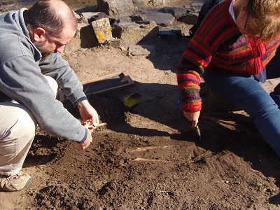 Antropólogos excavan en el Convento San Francisco