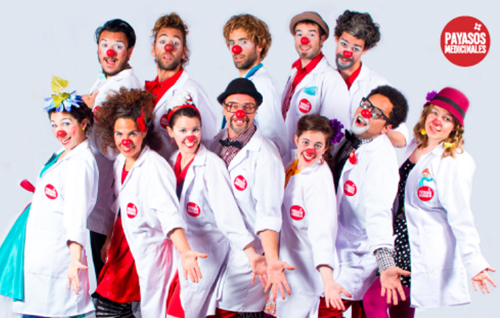 equipo de payasos medicinales 